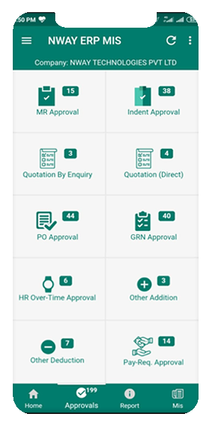 ERP Mobile Application