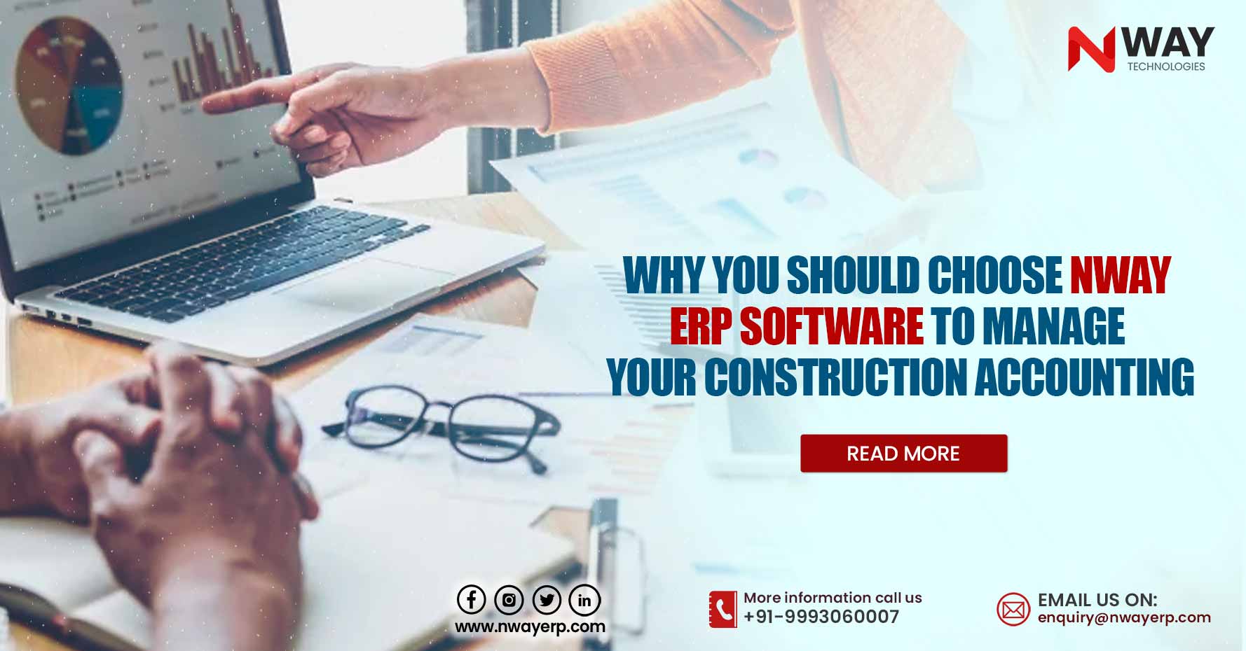 Why You Should Choose NWAY ERP Software to Manage Your Construction Accounting ?