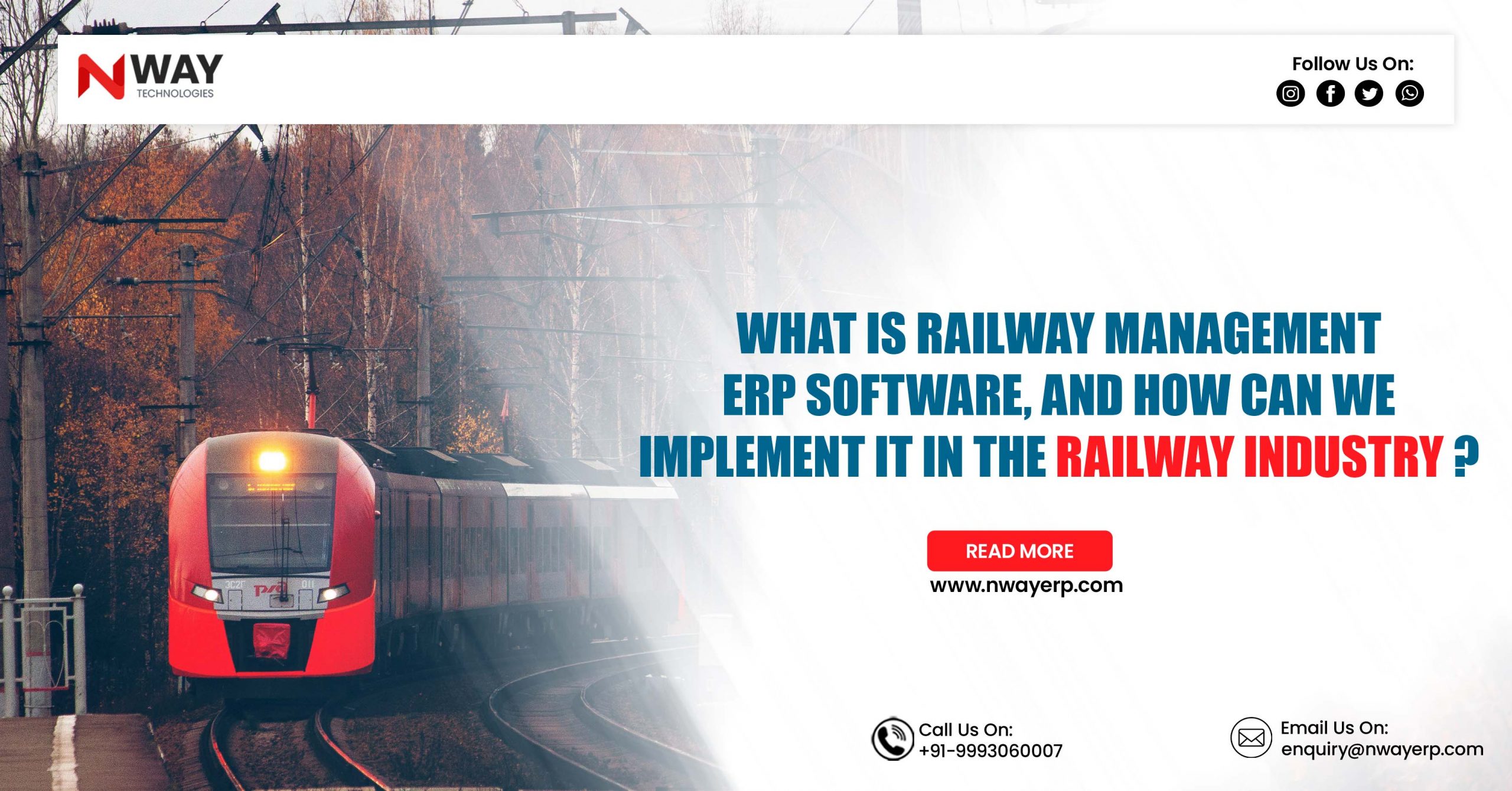 Railway management ERP software