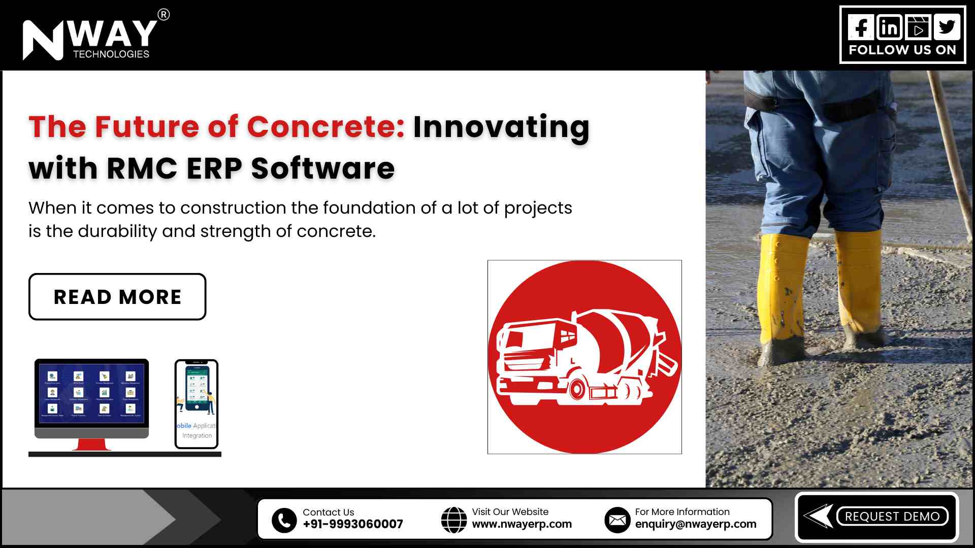 The Future of Concrete: Innovating with RMC ERP Software