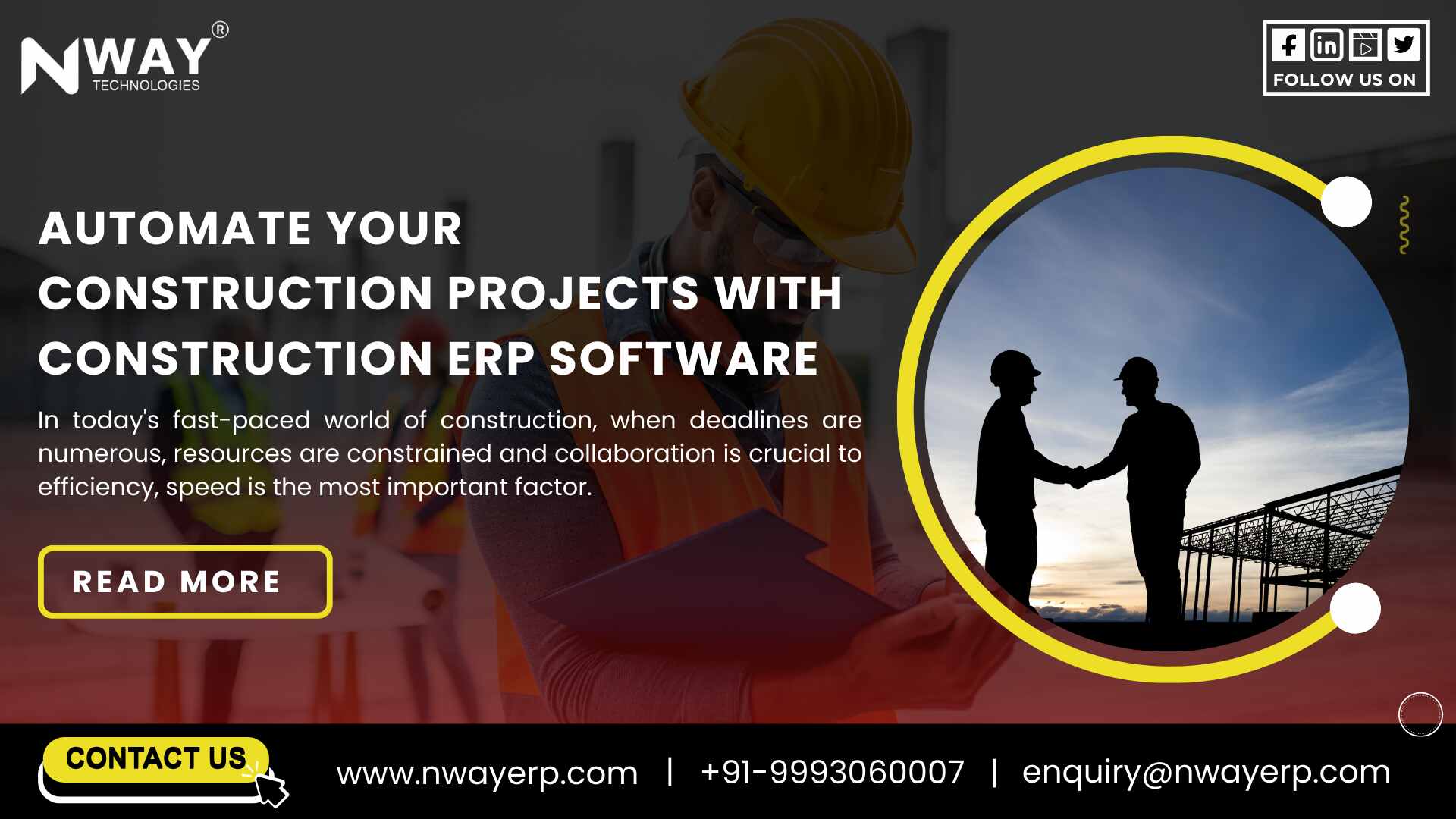 Automate Your Construction Projects With Construction ERP Software