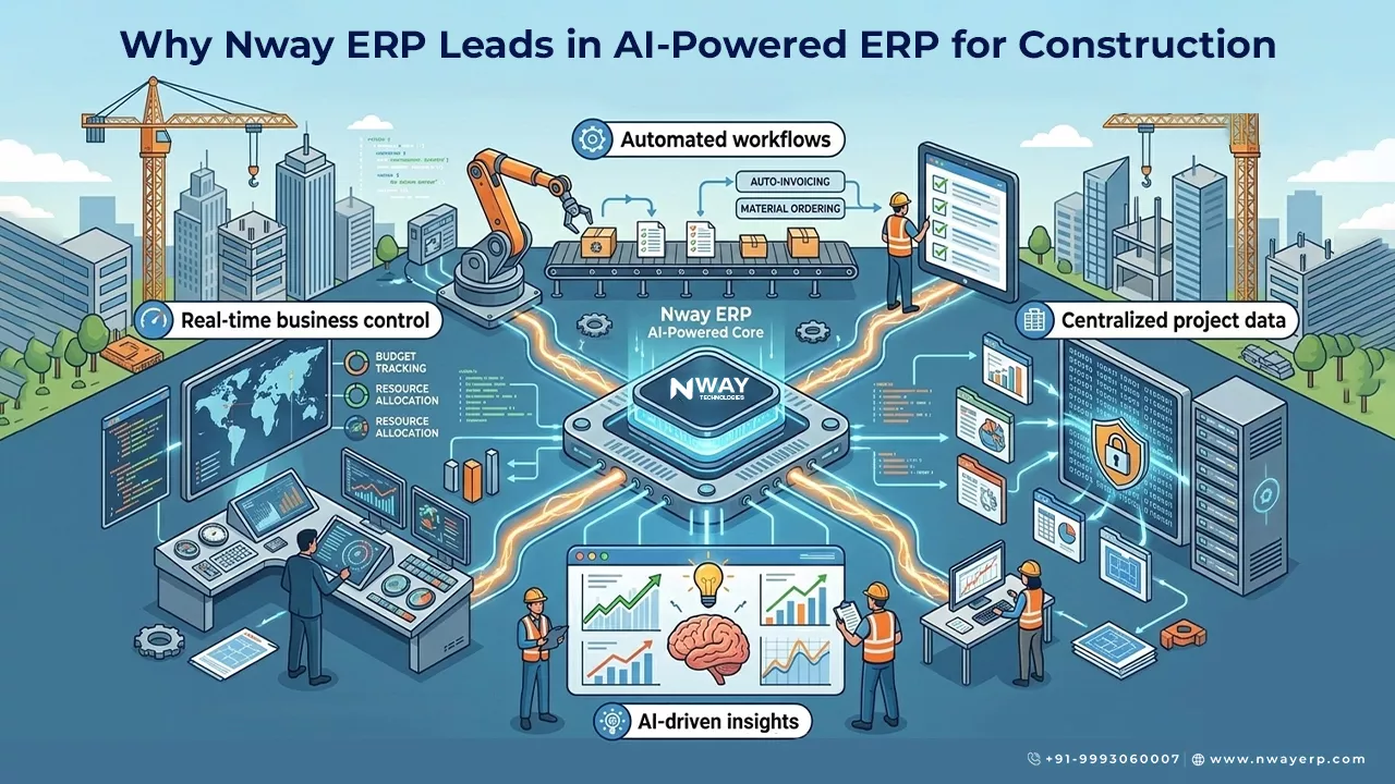 Why Nway ERP Leads in AI-Powered ERP for Construction
