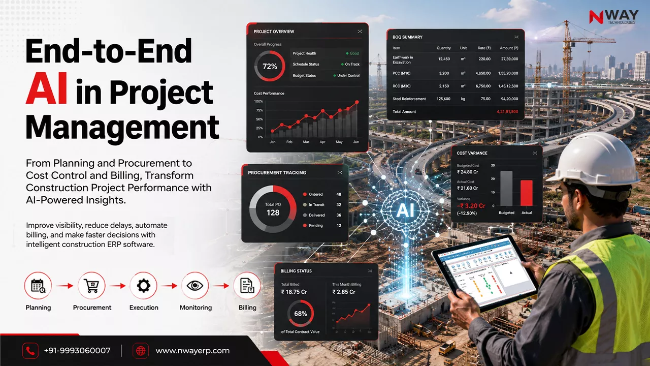 End-to-End AI in Project Management: From Planning to Billing