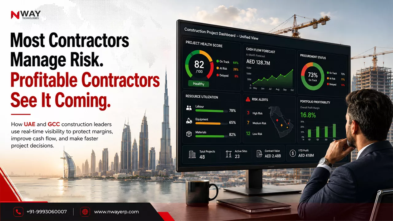 Why Profitable UAE Construction Companies Prioritise Risk Visibility Over Risk Management