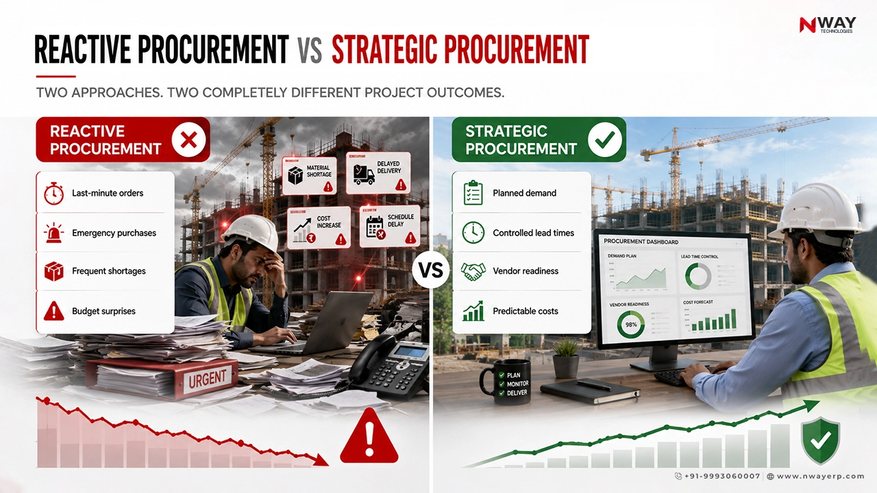 Reactive Procurement vs Strategic Procurement