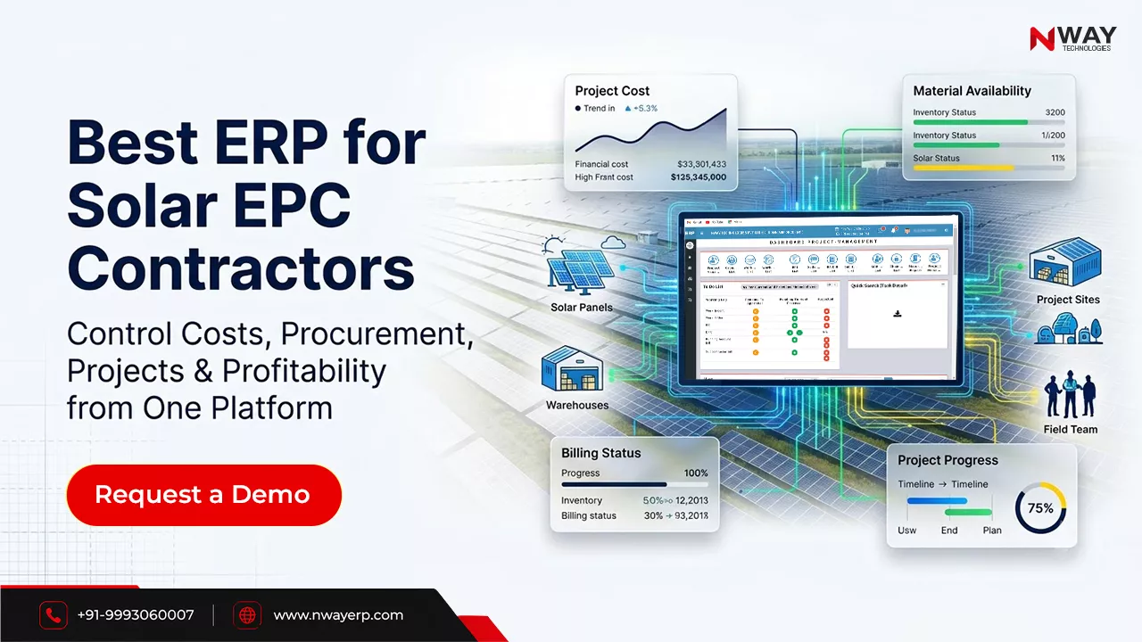 Best ERP for Solar EPC Contractors: Features to Look for in ERP Software