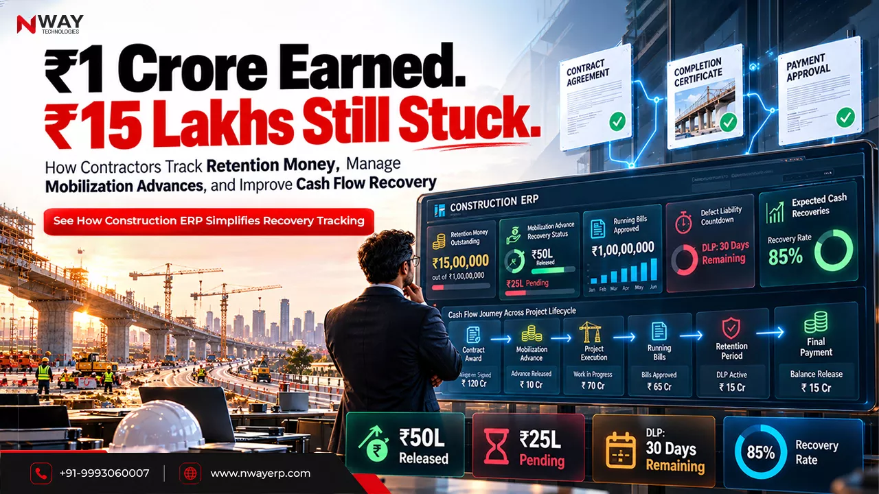 Retention Money & Mobilization Advance: How Contractors Track and Recover Them